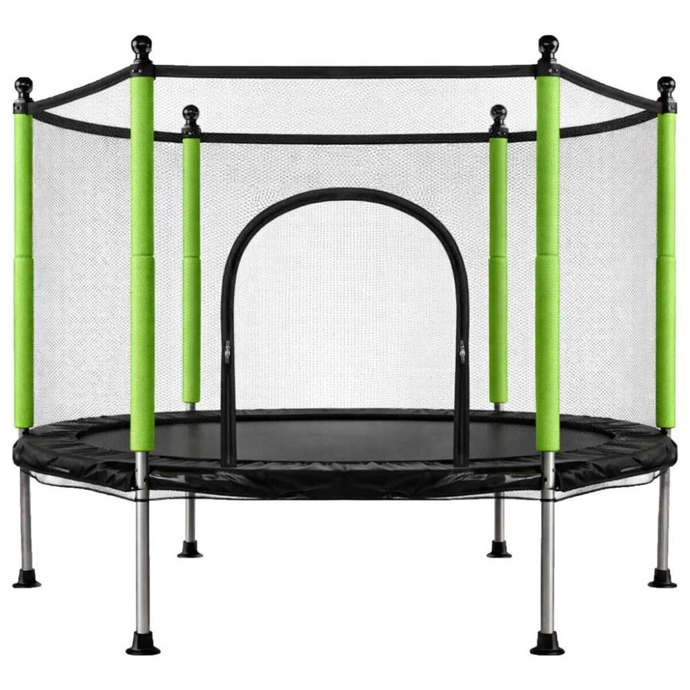 Batutas namų sodui vaikams kamuolio tinklas 140 cm 55 colių žalias