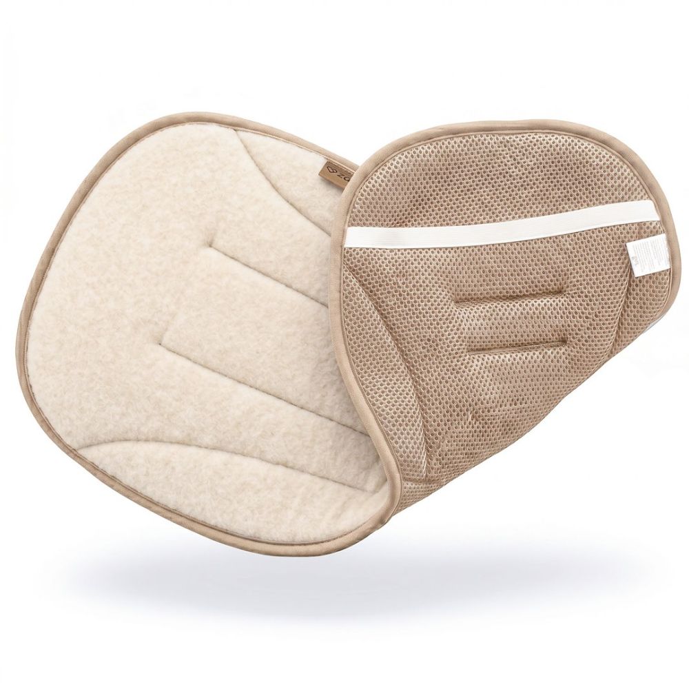 Oddychająca wkładka do wózka spacerówki Sierra beige