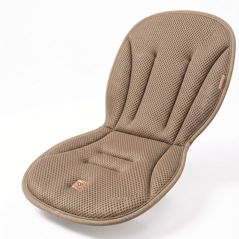 Oddychająca wkładka do wózka spacerówki Air beige