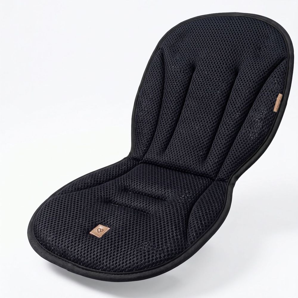 Oddychająca wkładka do wózka spacerówki Air black