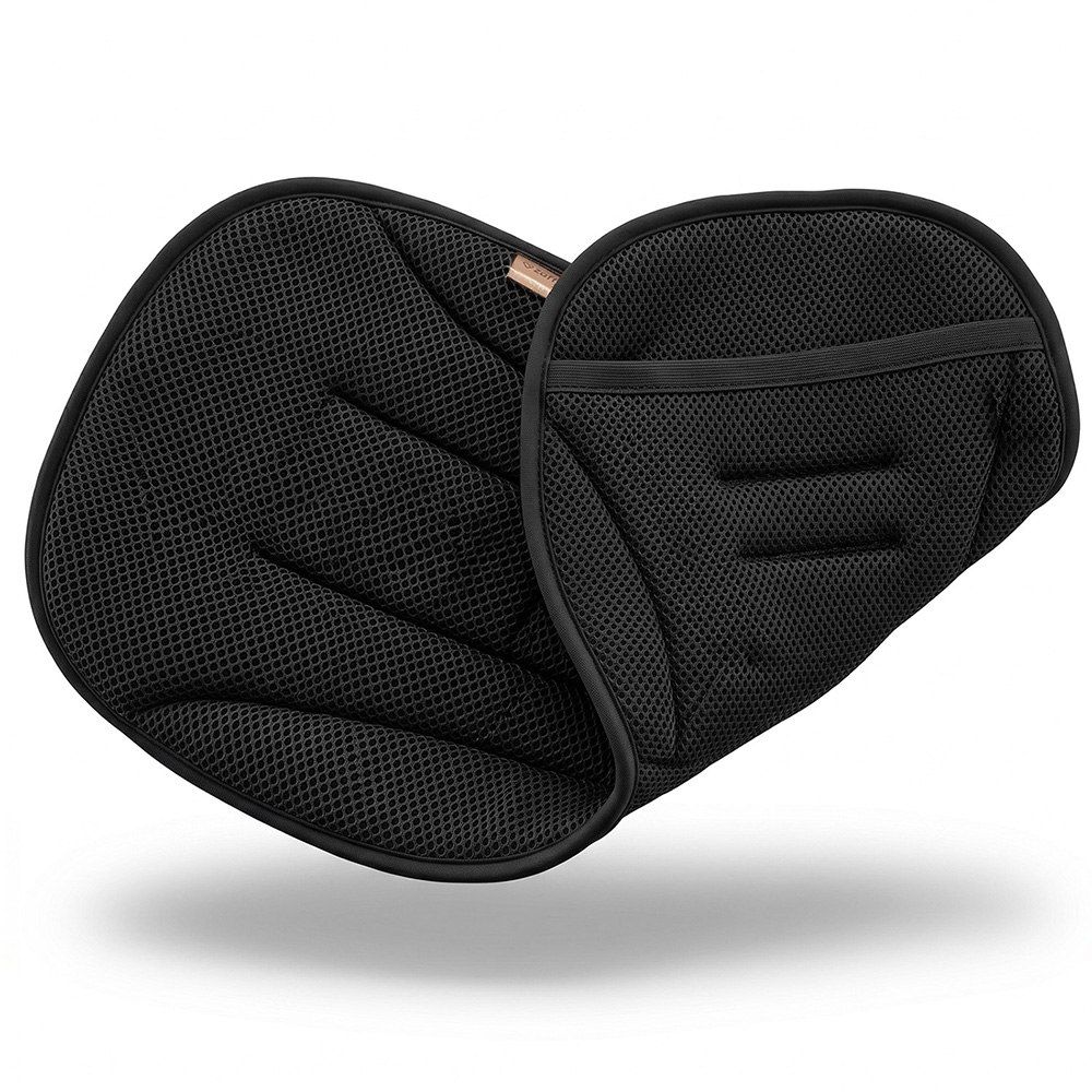 Oddychająca wkładka do wózka spacerówki Air black