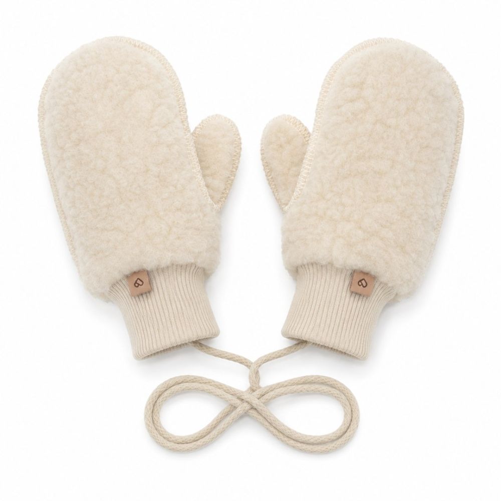 Rękawiczki dziecięce wełniane Nevada 3-5y beige