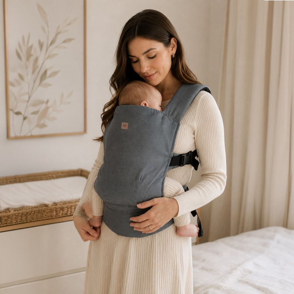 Kūdikių nešioklė BabyFlow Air Roma, pilka
