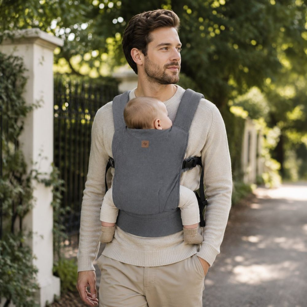 Baby carrier BabyFlow Air Roma grey