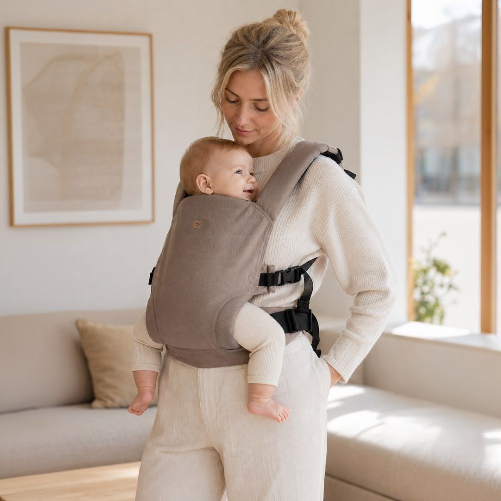 Kūdikių nešioklė BabyFlow Air Roma, latte
