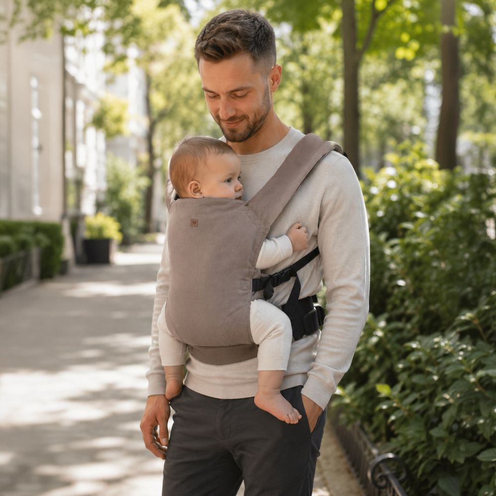 Baby carrier BabyFlow Air Roma latte