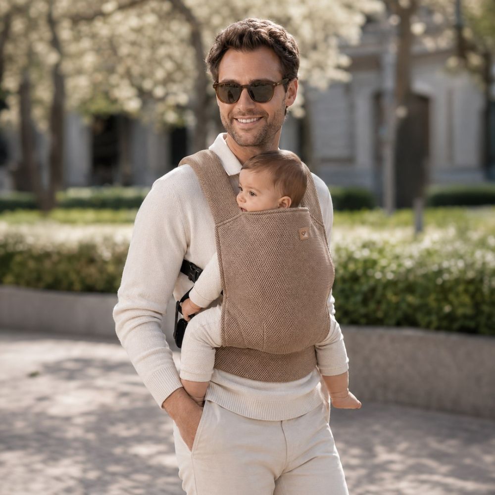 Kūdikių nešioklė BabyFlow Air, smėlio spalvos