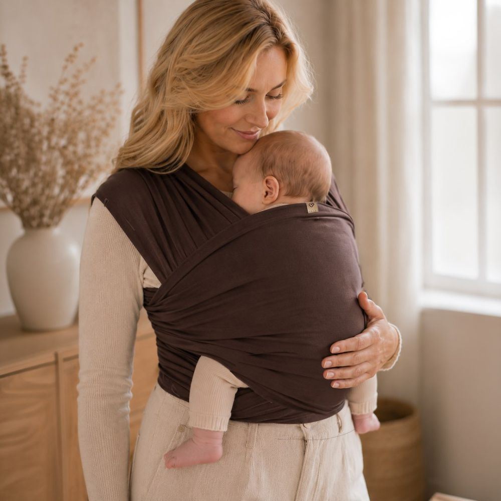 Stretchy Baby Wrap StayClose Verona 55x500cm brown