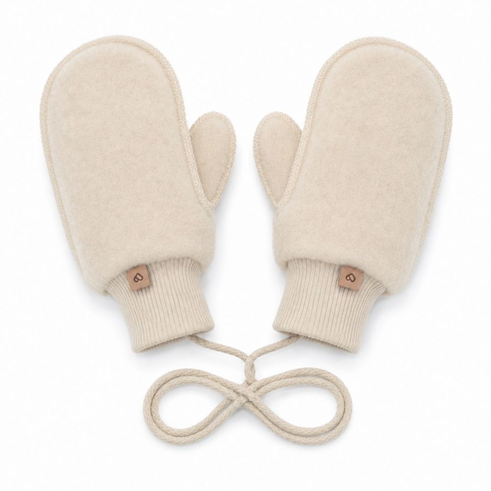 Wool kiddy hand muff Sierra 3-5y beige