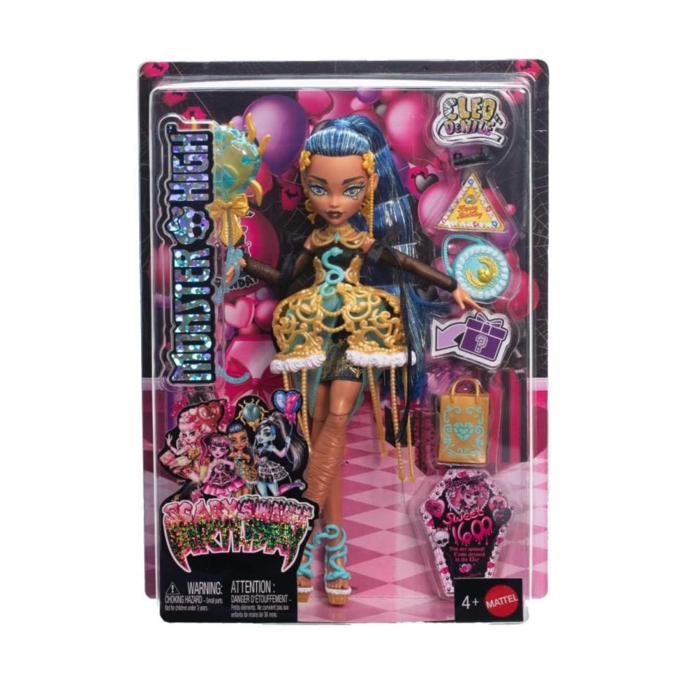 Lėlė Draculiura Cleo de Nile iš Scary Sweet Birthday