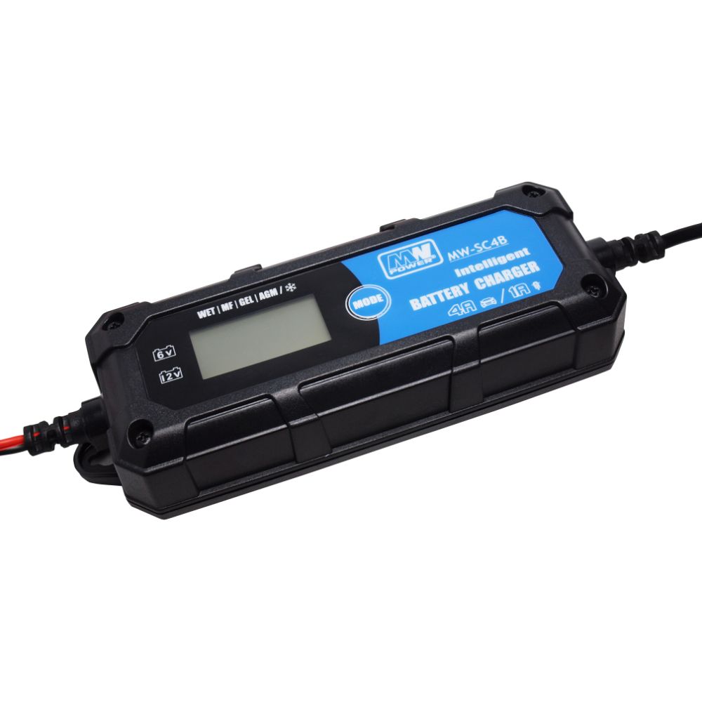 Inteligentna Ładowarka akumulatorowa 6V / 12V MW-SC4B