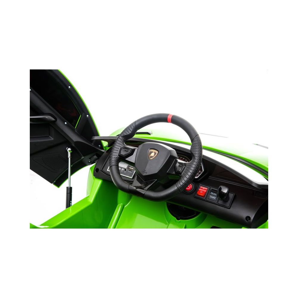 ORYGINALNE LAMBORGHINI SVJ PEŁNA OPCJA, MIĘKKIE KOŁA, MIĘKKIE SIEDZENIE/HL328