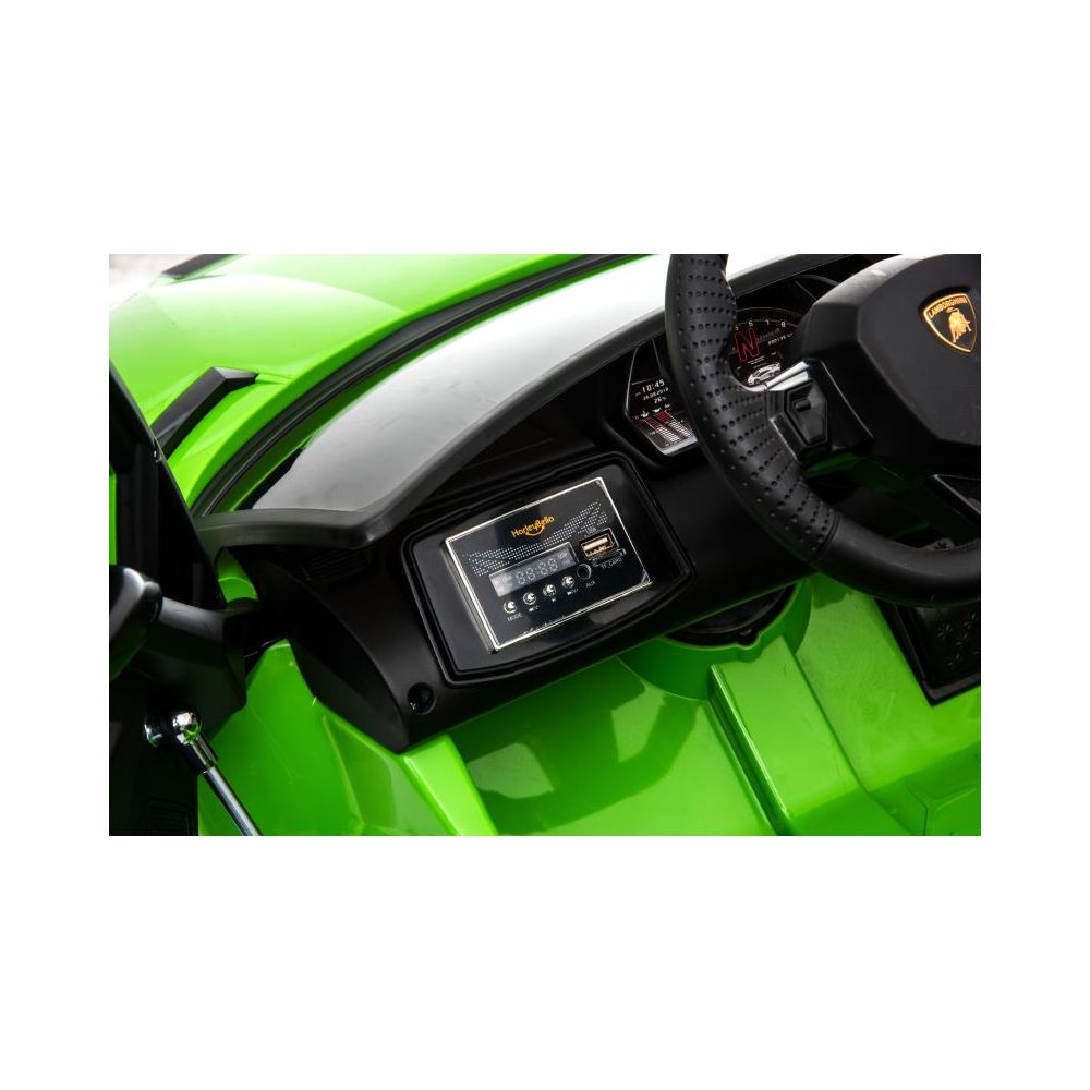 ORYGINALNE LAMBORGHINI SVJ PEŁNA OPCJA, MIĘKKIE KOŁA, MIĘKKIE SIEDZENIE/HL328