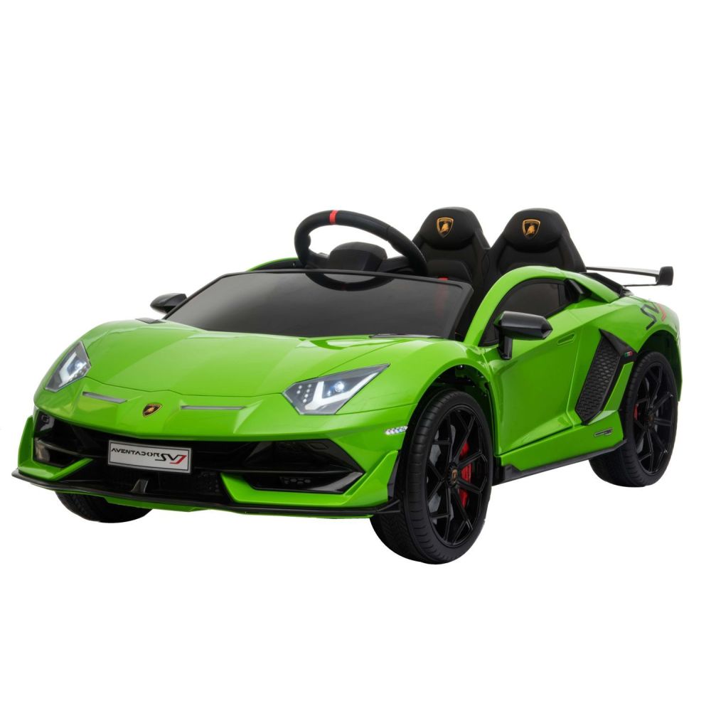ORIGINALUS „LAMBORGHINI SVJ“ SU VISOMIS PAPILDOMOMIS FUNKCIJOMIS, MINKŠTOS RATAI, MINKŠTA SĖDYNĖ/HL328