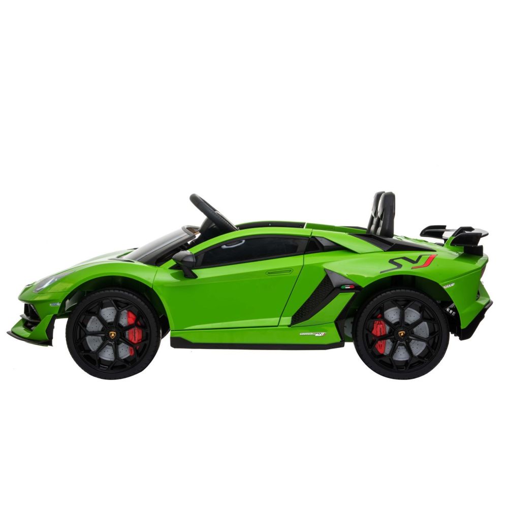 ORIGINALUS „LAMBORGHINI SVJ“ SU VISOMIS PAPILDOMOMIS FUNKCIJOMIS, MINKŠTOS RATAI, MINKŠTA SĖDYNĖ/HL328
