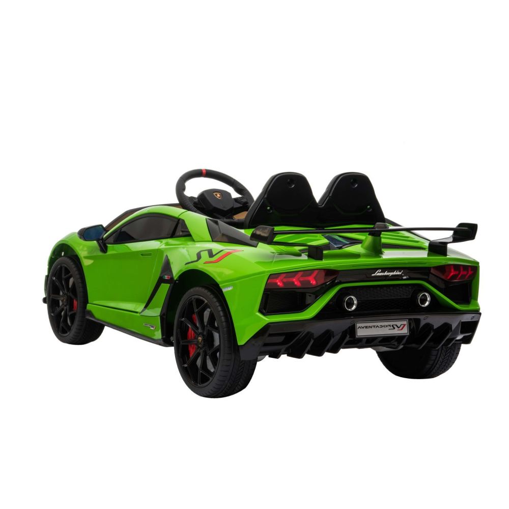ORIGINALUS „LAMBORGHINI SVJ“ SU VISOMIS PAPILDOMOMIS FUNKCIJOMIS, MINKŠTOS RATAI, MINKŠTA SĖDYNĖ/HL328