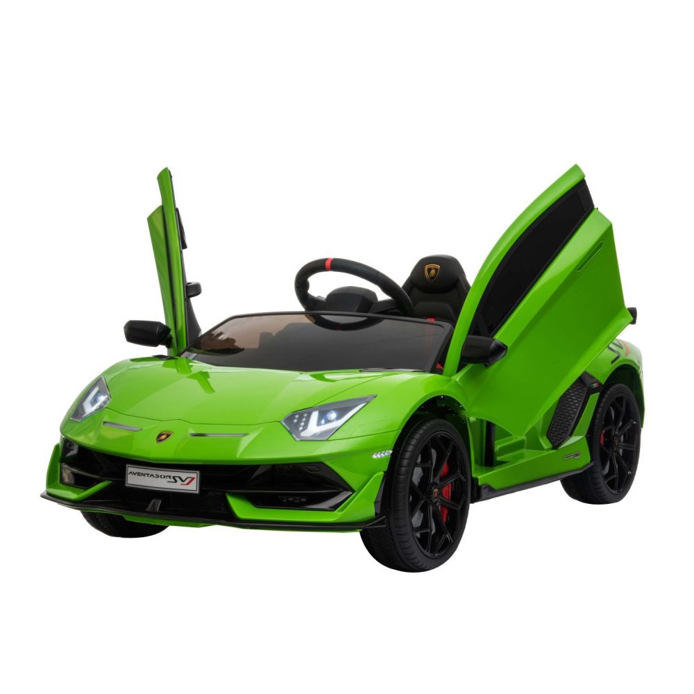 ORIGINALUS „LAMBORGHINI SVJ“ SU VISOMIS PAPILDOMOMIS FUNKCIJOMIS, MINKŠTOS RATAI, MINKŠTA SĖDYNĖ/HL328