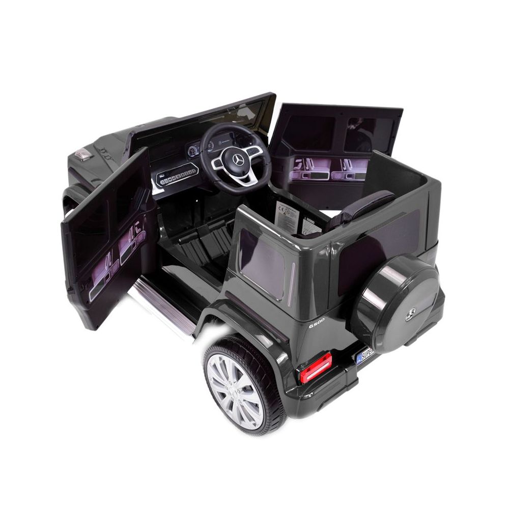 MERCEDES G500 NA AKUMULATOR - MIĘKKIE KOŁA EVA, MIĘKKIE SIEDZENIE FULL OPCJA/JJ2077