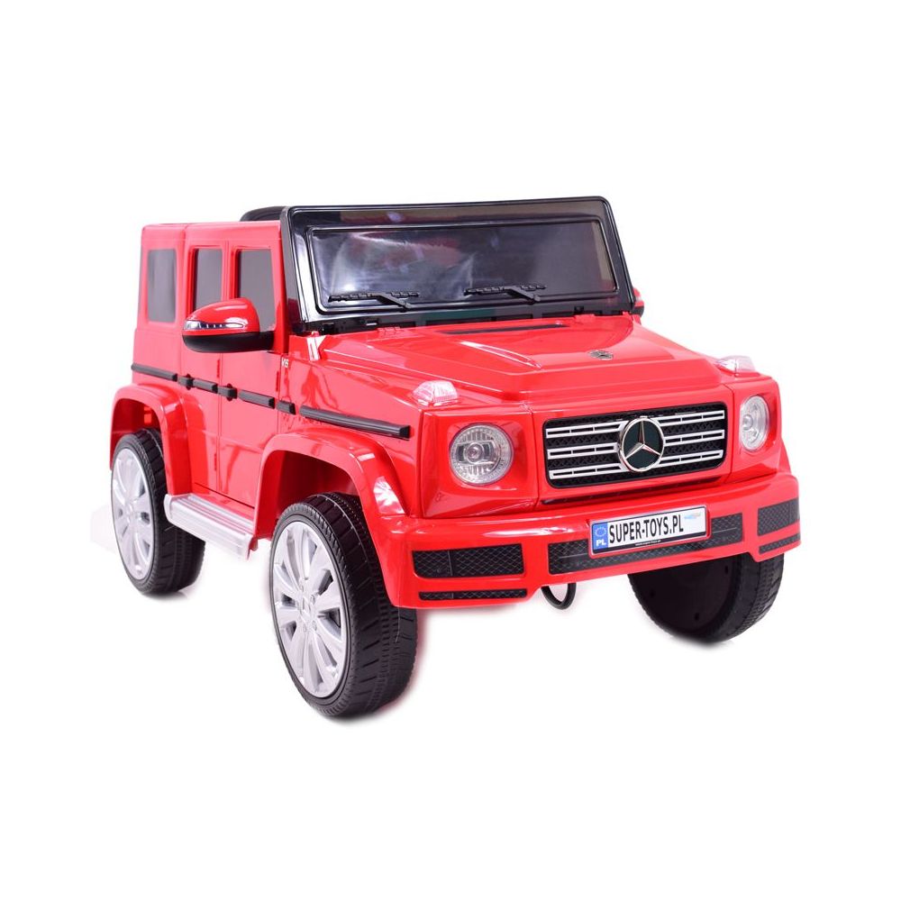 „MERCEDES G500“ SU AKUMULIATORIUMI, MINKŠTOS EVA RATAI, MINKŠTA SĖDYNĖ, LAKUOTAS, VISOS PAPILDOMOS FUNKCIJOS / JJ2077