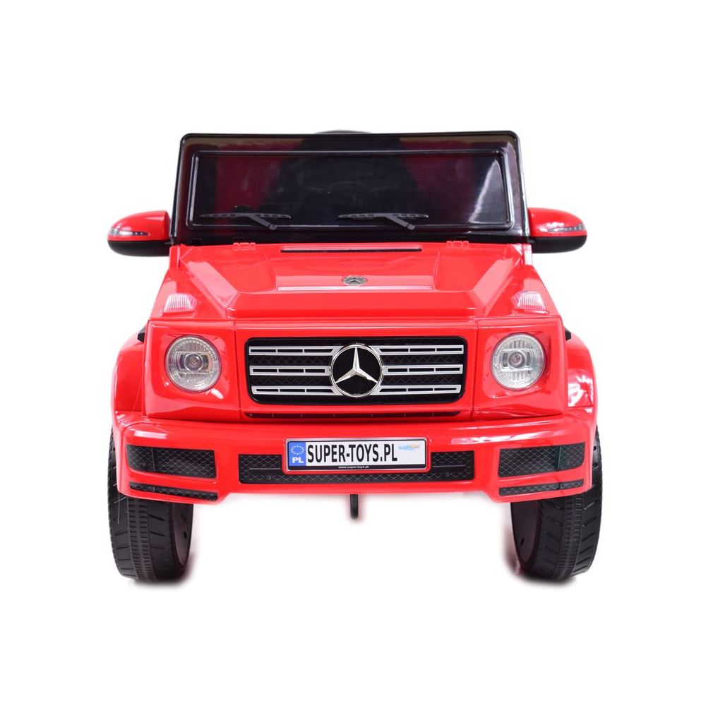 „MERCEDES G500“ SU AKUMULIATORIUMI, MINKŠTOS EVA RATAI, MINKŠTA SĖDYNĖ, LAKUOTAS, VISOS PAPILDOMOS FUNKCIJOS / JJ2077
