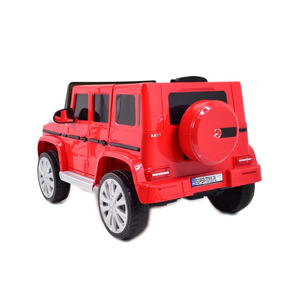 „MERCEDES G500“ SU AKUMULIATORIUMI, MINKŠTOS EVA RATAI, MINKŠTA SĖDYNĖ, LAKUOTAS, VISOS PAPILDOMOS FUNKCIJOS / JJ2077