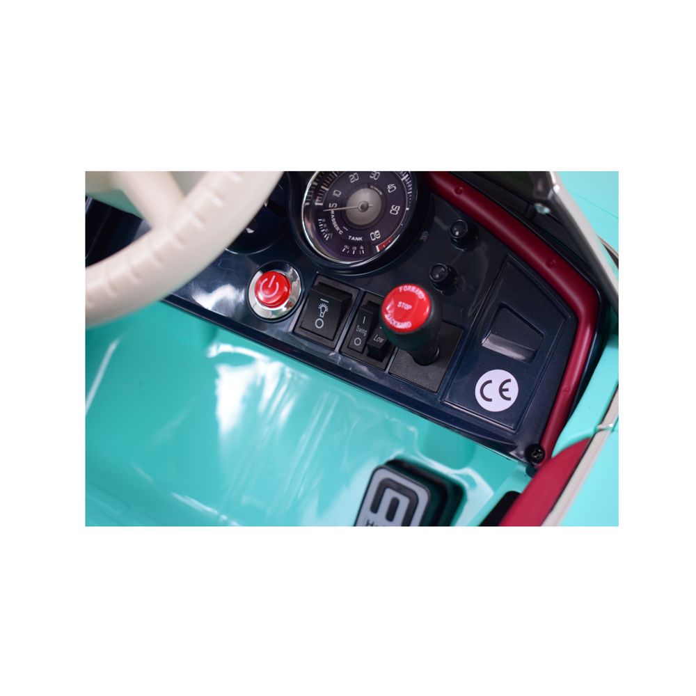 ORIGINALUS BMW 507, MINKŠTI RATAI, MINKŠTA SĖDYNĖ, SŪPUOKLĖS FUNKCIJA, VISOS PAPILDOMOS FUNKCIJOS/SX1938
