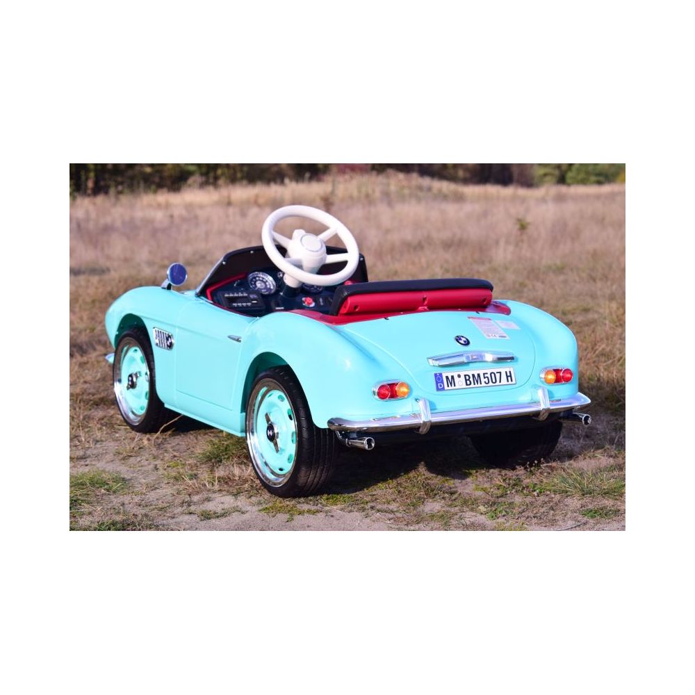 ORYGINALNE BMW 507, MIĘKKIE KOŁA, MIĘKKIE SIEDZENIE, FUNKCJA BUJANIA, FULL OPCJA/SX1938