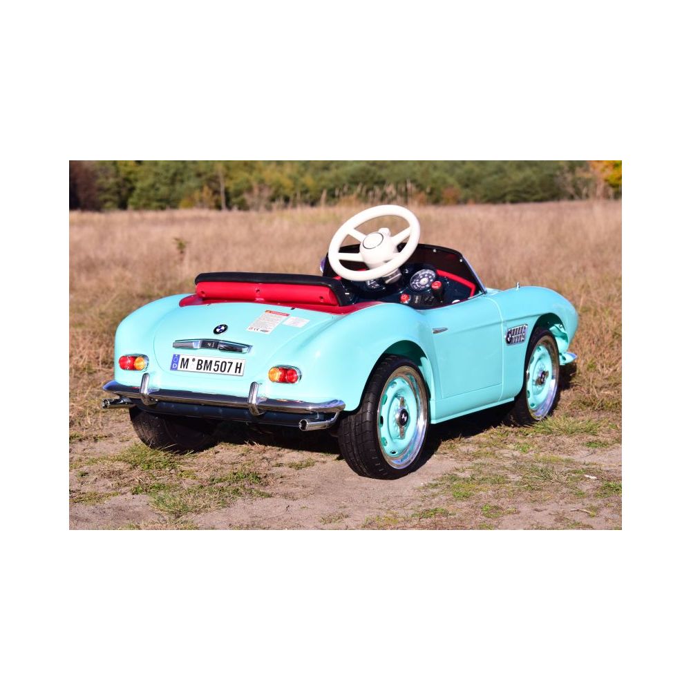 ORYGINALNE BMW 507, MIĘKKIE KOŁA, MIĘKKIE SIEDZENIE, FUNKCJA BUJANIA, FULL OPCJA/SX1938