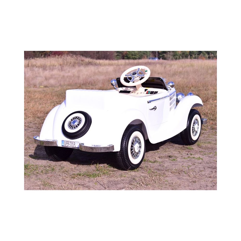 MERCEDES RETRO TYP 540K DLA DZIECKA I DLA RODZICA, MIĘKKIE KOŁA EVA, MIĘKKIE SIEDZENIE, FULL OPCJA/A200