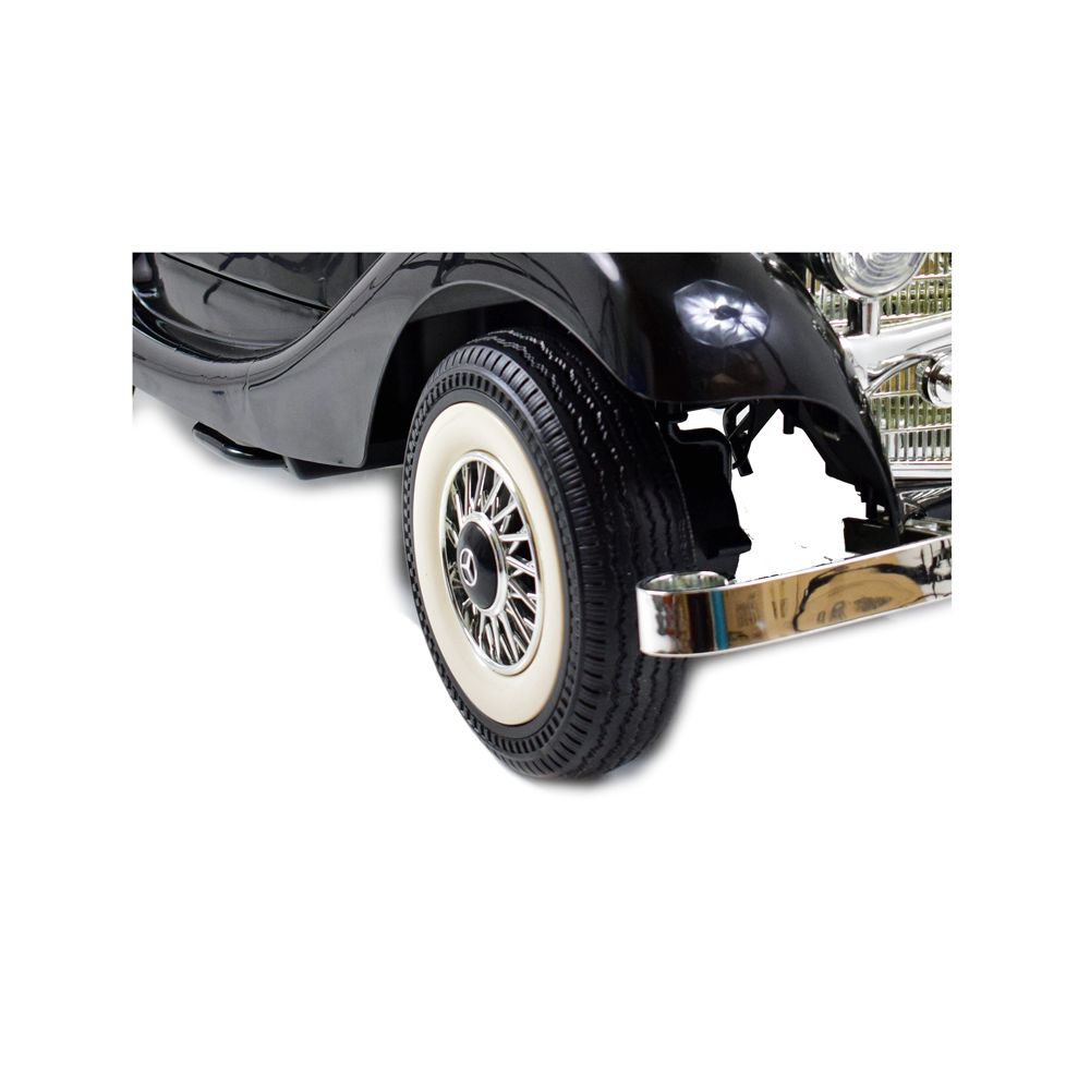 MERCEDES RETRO TYP 540K DLA DZIECKA I DLA RODZICA, MIĘKKIE KOŁA EVA, MIĘKKIE SIEDZENIE, FULL OPCJA/A200