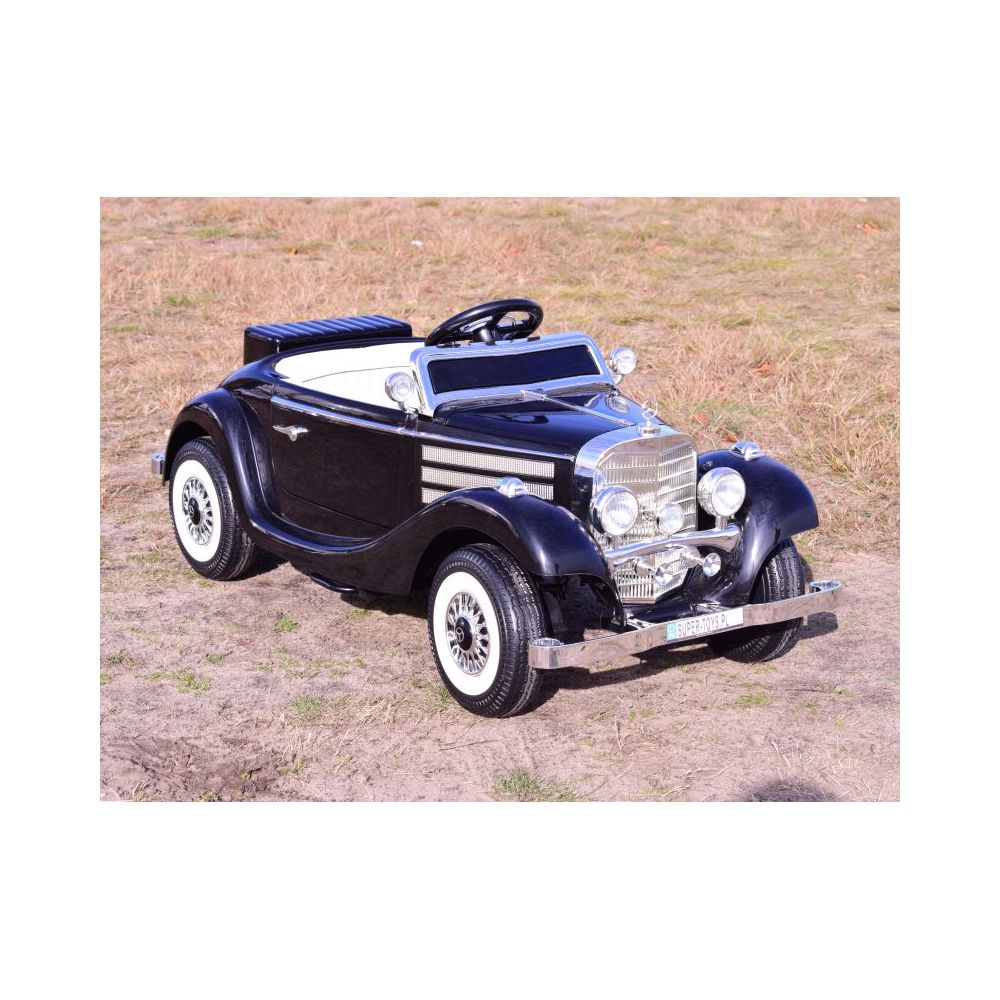 MERCEDES RETRO TYP 540K DLA DZIECKA I DLA RODZICA, MIĘKKIE KOŁA EVA, MIĘKKIE SIEDZENIE, FULL OPCJA/A200