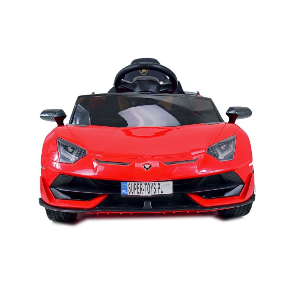 ORYGINALNE LAMBORGHINI AVENTADOR - WERSJA KARBON - MIĘKKIE KOŁA, MIĘKKIE SIEDZENIE, SUPER JAKOŚĆ/SX2018