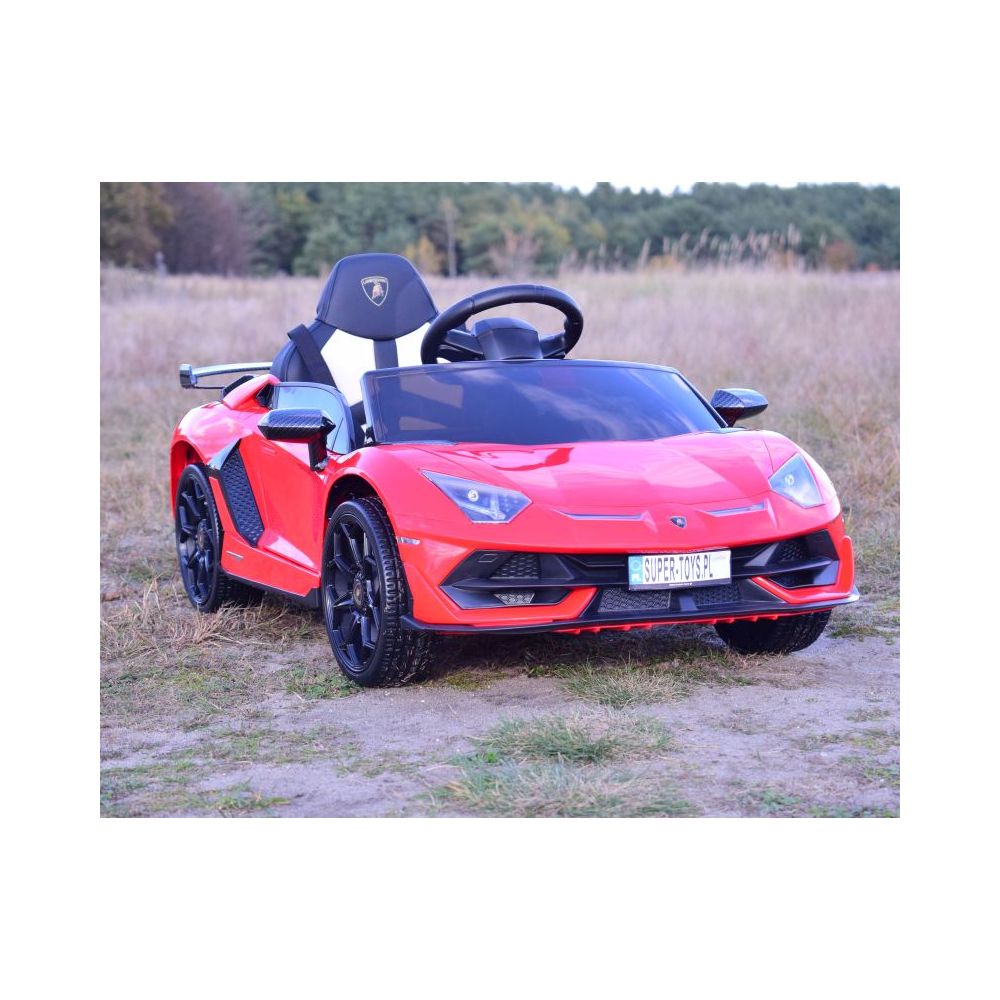 ORYGINALNE LAMBORGHINI AVENTADOR - WERSJA KARBON - MIĘKKIE KOŁA, MIĘKKIE SIEDZENIE, SUPER JAKOŚĆ/SX2018