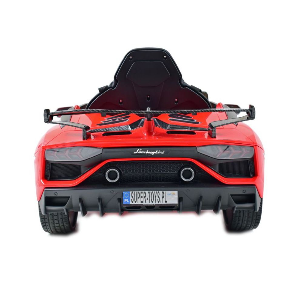 ORYGINALNE LAMBORGHINI AVENTADOR - WERSJA KARBON - MIĘKKIE KOŁA, MIĘKKIE SIEDZENIE, SUPER JAKOŚĆ/SX2018