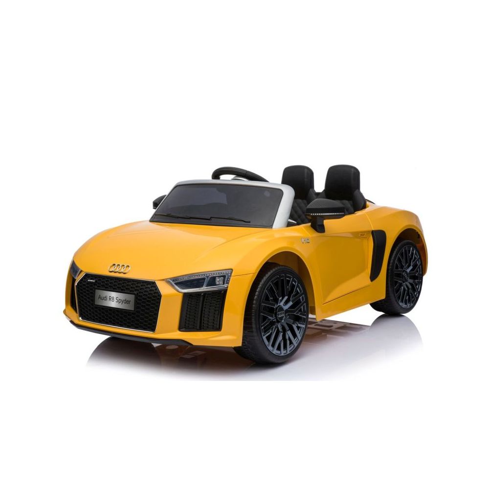ORIGINALUS „AUDI R8“ – MINKŠTI RATAI, MINKŠTA SĖDYNĖ, GALIINGAS/R8