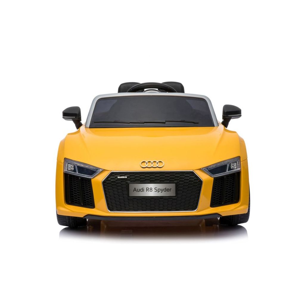 ORIGINALUS „AUDI R8“ – MINKŠTI RATAI, MINKŠTA SĖDYNĖ, GALIINGAS/R8