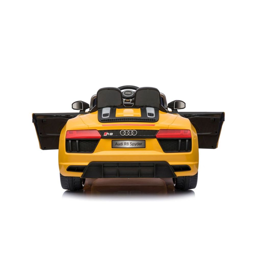 ORIGINALUS „AUDI R8“ – MINKŠTI RATAI, MINKŠTA SĖDYNĖ, GALIINGAS/R8