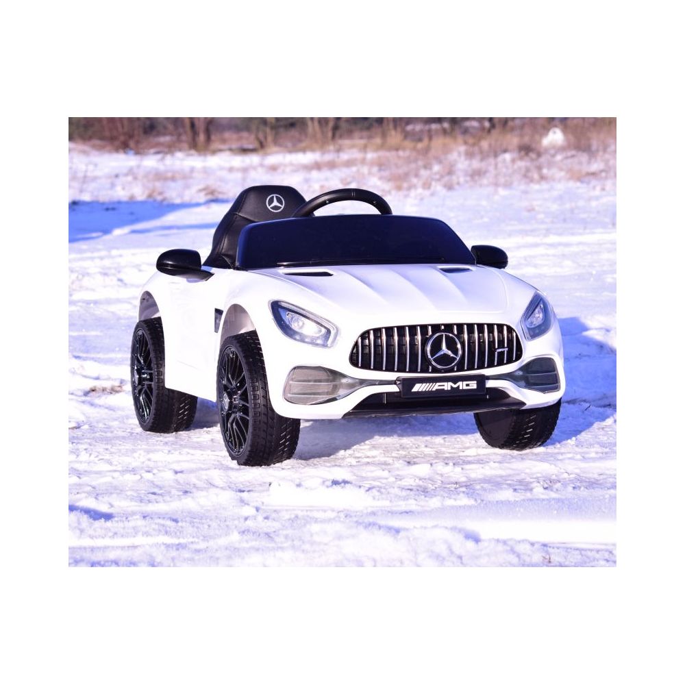 MERCEDES NA AKUMULATOR AMG GT, MIĘKKIE KOŁA EVA, MIĘKKIE SIEDZENIE/HL2588