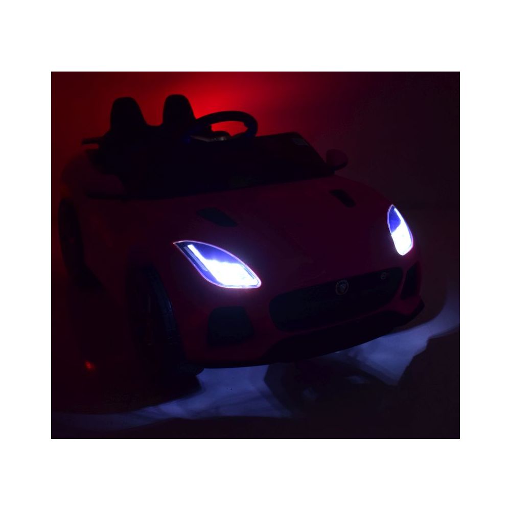 AUTO NA AKUMULATOR JAGUAR F TYPE, MIĘKKIE KOŁA, MIĘKKIE SIEDZENIE, SUPER JAKOSĆ/QLS5388