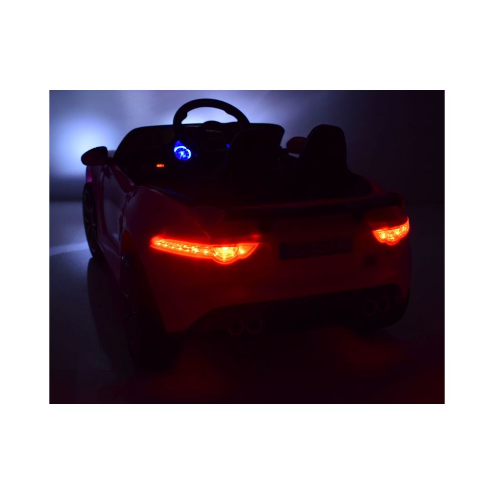 „JAGUAR F TYPE“ ELEKTRINIS AUTOMOBILIS, MINKŠTI RATAI, MINKŠTA SĖDYNĖ, PUIKI KOKYBĖ/QLS5388
