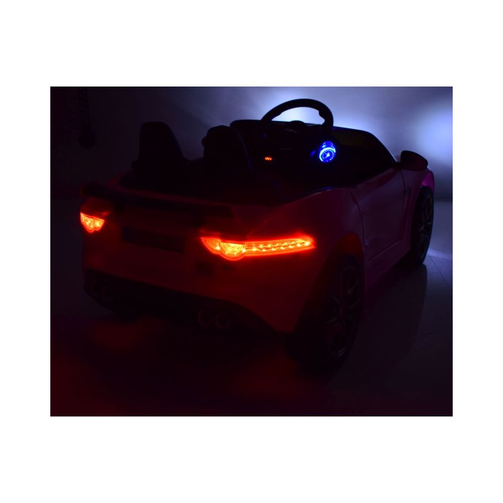 AUTO NA AKUMULATOR JAGUAR F TYPE, MIĘKKIE KOŁA, MIĘKKIE SIEDZENIE, SUPER JAKOSĆ/QLS5388