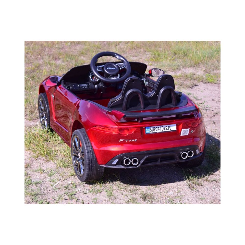 „JAGUAR F TYPE“ ELEKTRINIS AUTOMOBILIS, MINKŠTI RATAI, MINKŠTA SĖDYNĖ, PUIKI KOKYBĖ – LAKIER/QLS5388