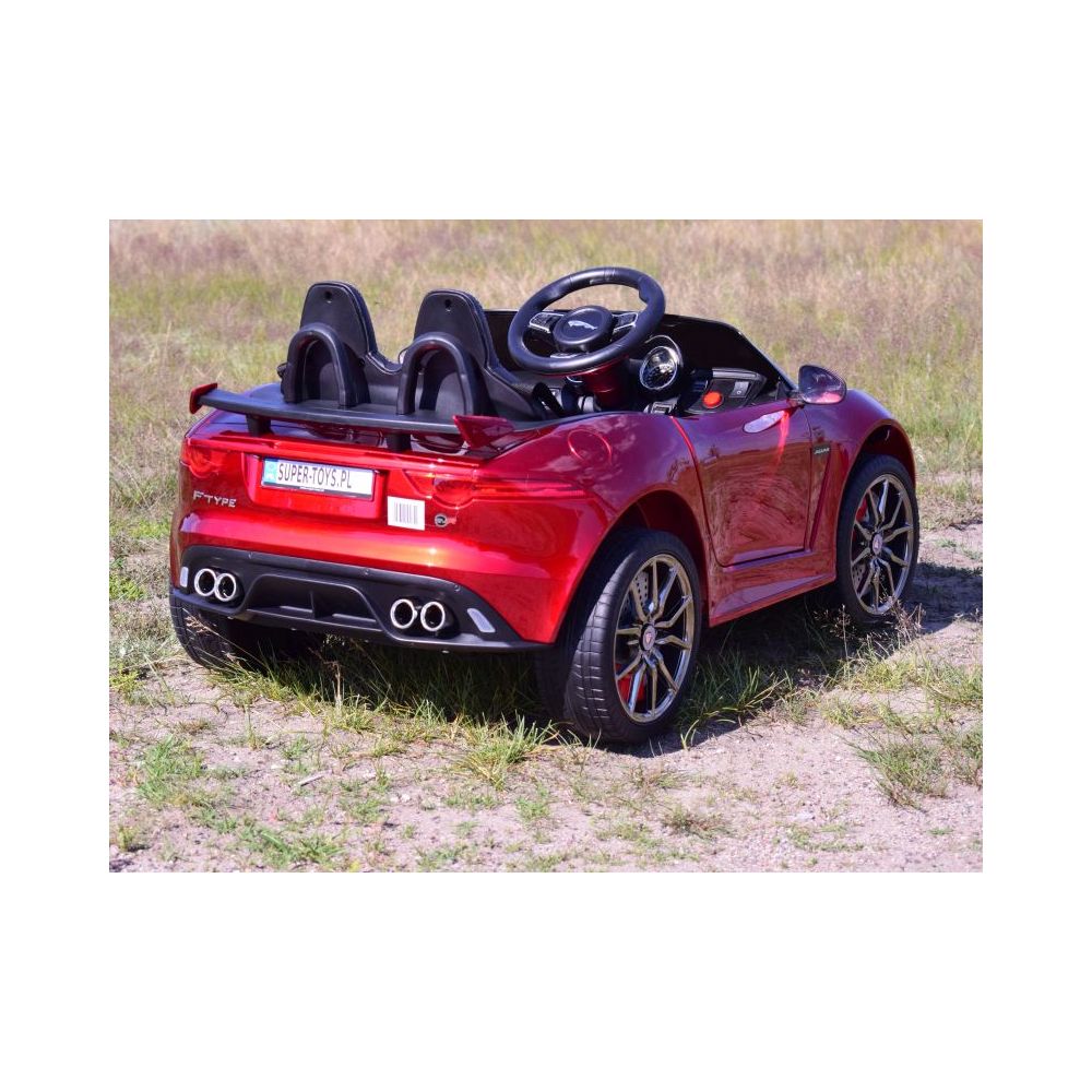 „JAGUAR F TYPE“ ELEKTRINIS AUTOMOBILIS, MINKŠTI RATAI, MINKŠTA SĖDYNĖ, PUIKI KOKYBĖ – LAKIER/QLS5388