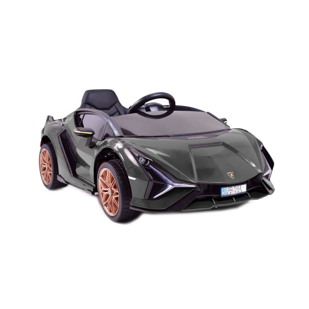 ORYGINALNE LAMBORGHINI SIAN, MIĘKKIE KOŁA, MIĘKKIE SIEDZENIE, FUNKCJA BUJANIA - FULL OPCJA /QLS6388