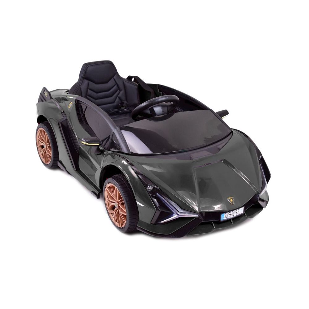 ORYGINALNE LAMBORGHINI SIAN, MIĘKKIE KOŁA, MIĘKKIE SIEDZENIE, FUNKCJA BUJANIA - FULL OPCJA /QLS6388