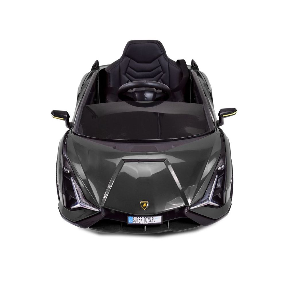 ORIGINALUS „LAMBORGHINI SIAN“, MINKŠTI RATAI, MINKŠTA SĖDYNĖ, SŪPUOKLĖS FUNKCIJA – VISOS PAPILDOMOS FUNKCIJOS /QLS6388
