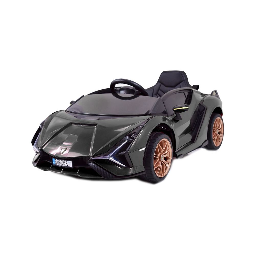 ORYGINALNE LAMBORGHINI SIAN, MIĘKKIE KOŁA, MIĘKKIE SIEDZENIE, FUNKCJA BUJANIA - FULL OPCJA /QLS6388