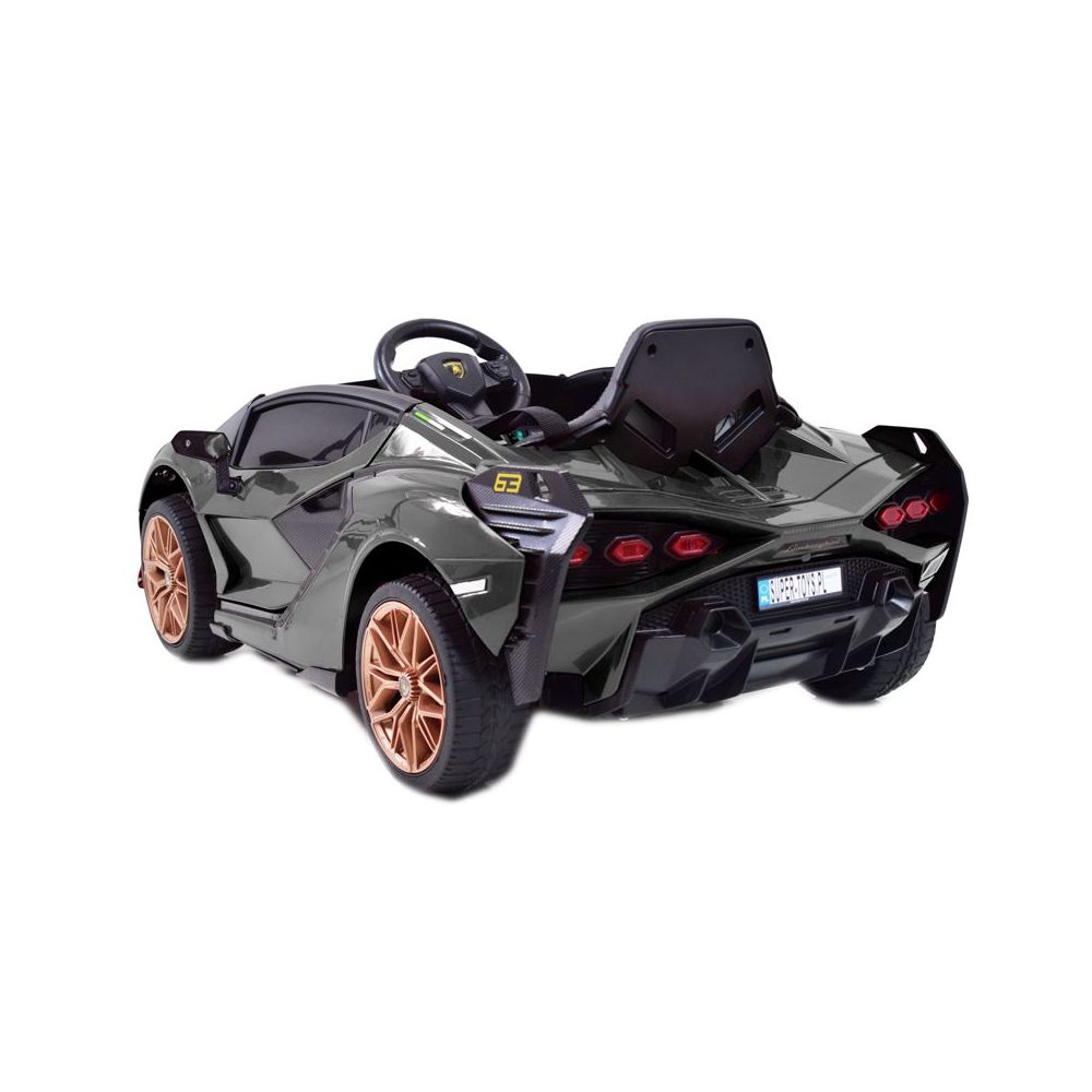 ORYGINALNE LAMBORGHINI SIAN, MIĘKKIE KOŁA, MIĘKKIE SIEDZENIE, FUNKCJA BUJANIA - FULL OPCJA /QLS6388