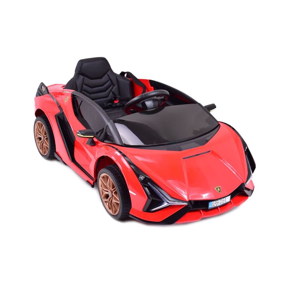 ORYGINALNE LAMBORGHINI SIAN, MIĘKKIE KOŁA, MIĘKKIE SIEDZENIE, FUNKCJA BUJANIA - FULL OPCJA /QLS6388