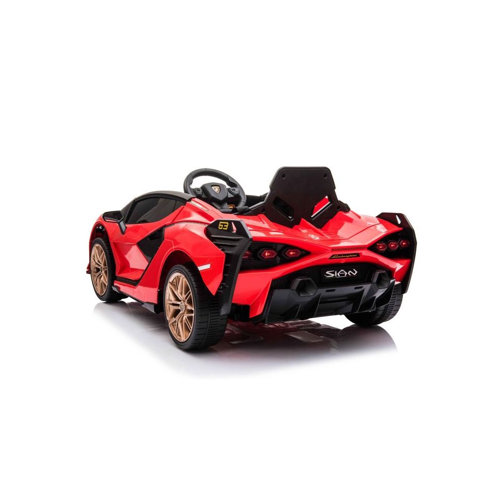 ORYGINALNE LAMBORGHINI SIAN, MIĘKKIE KOŁA, MIĘKKIE SIEDZENIE, FUNKCJA BUJANIA - FULL OPCJA /QLS6388